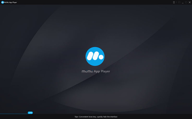 Giao diện của MuMu App Player sẽ được hiển thị trên màn hình