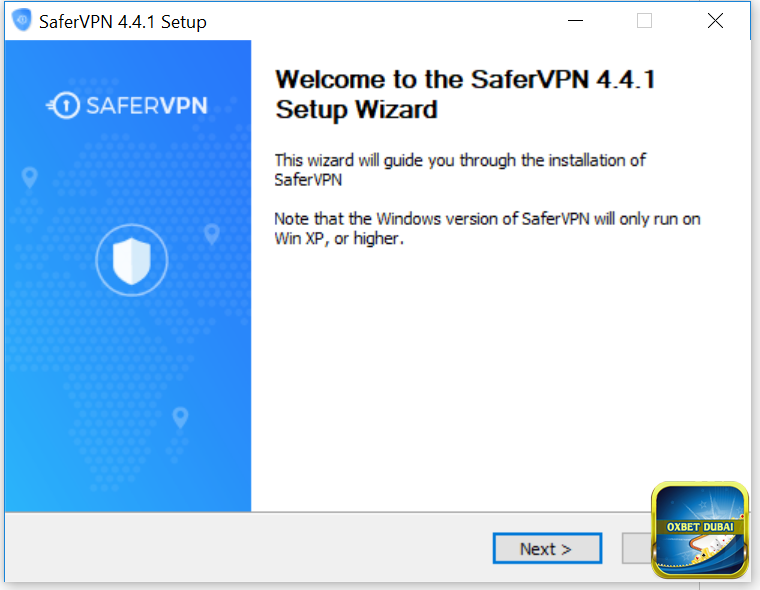 Thực hiện quá trình cài đặt phần mềm SaferVPN 